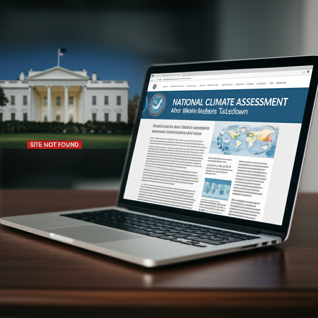 Accessing the National Climate Assessment After White House Website Takedown