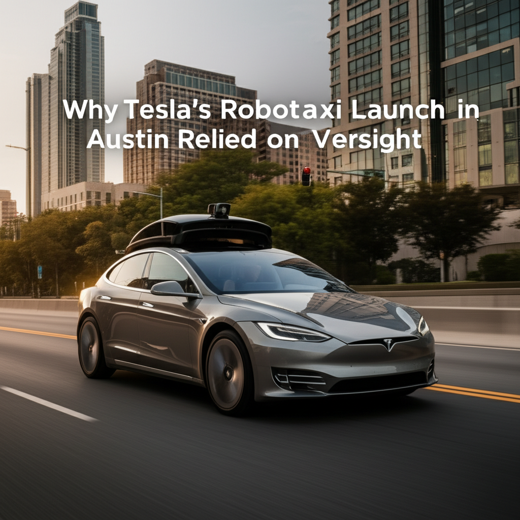 Why Tesla's Robotaxi Launch in Austin Relied on Human Oversight