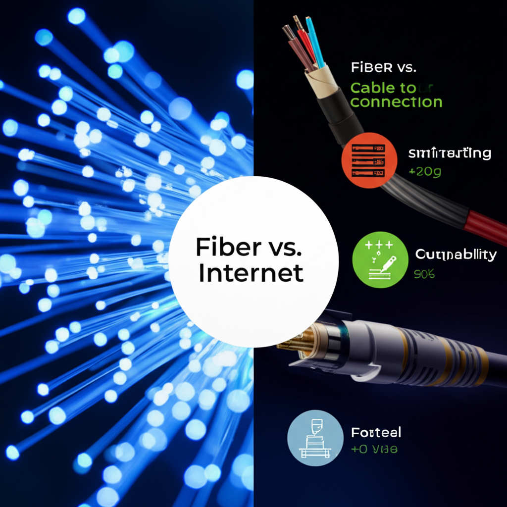 Fiber vs. Cable Internet: A Comprehensive Guide to Choosing Your Connection