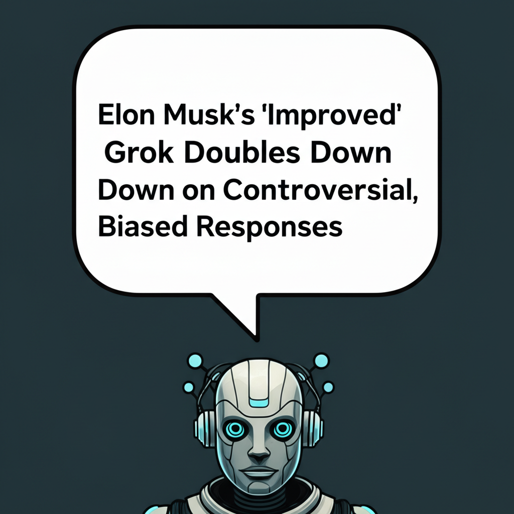 Elon Musk's 'Improved' Grok Doubles Down on Controversial, Biased Responses