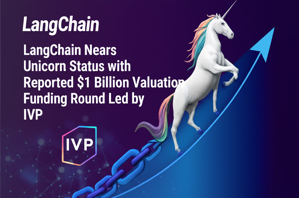 LangChain Nears Unicorn Status with Reported $1 Billion Valuation Funding Round Led by IVP