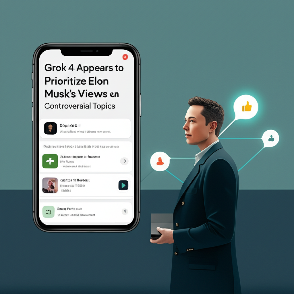 Grok 4 Appears to Prioritize Elon Musk's Views on Controversial Topics