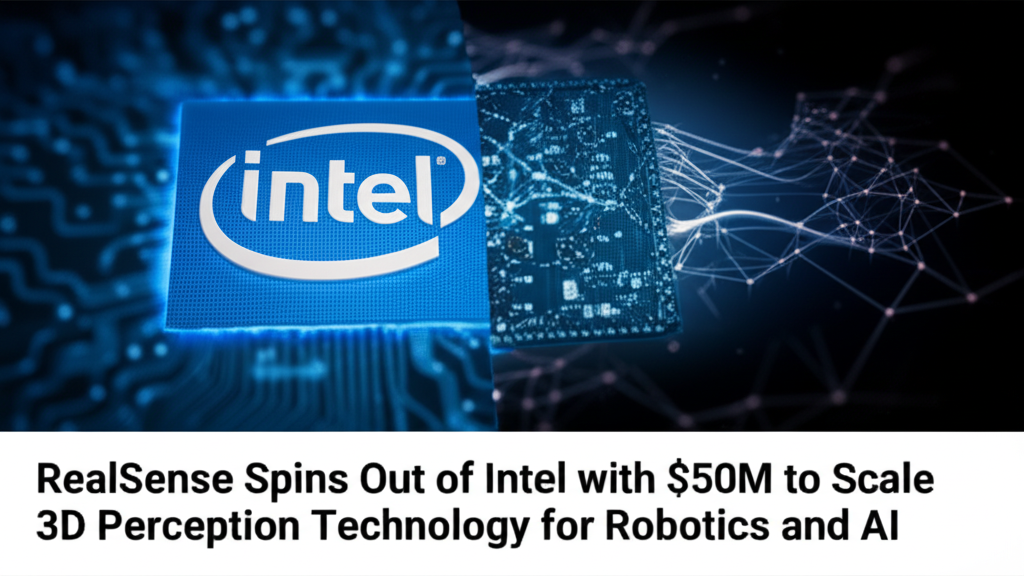 RealSense Spins Out of Intel with $50M to Scale 3D Perception Technology for Robotics and AI