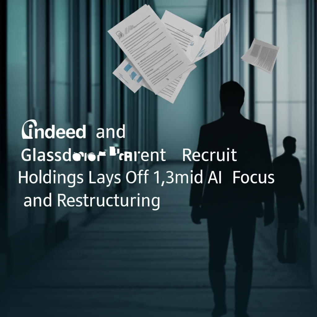 Indeed and Glassdoor Parent Recruit Holdings Lays Off 1,300 Amid AI Focus and Restructuring