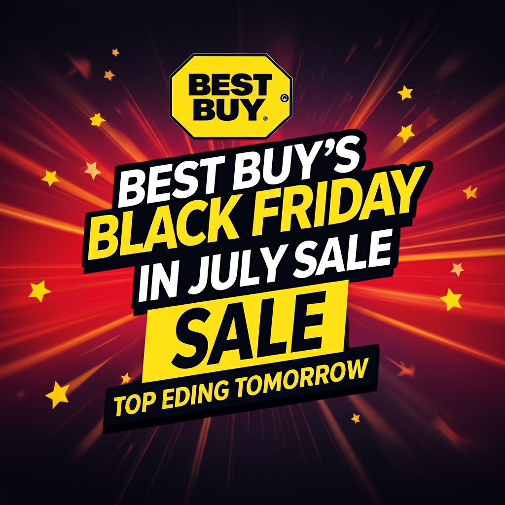 Best Buy's Black Friday in July Sale: Top Tech Deals Ending Tomorrow