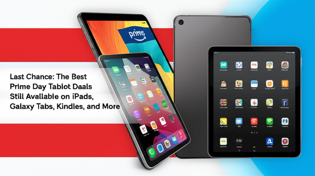 Last Chance: The Best Prime Day Tablet Deals Still Available on iPads, Galaxy Tabs, Kindles, and More