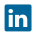 icone cv logo Linkedin bleu