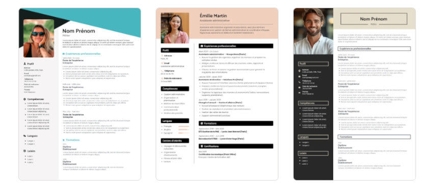 exemples cv modele-cv