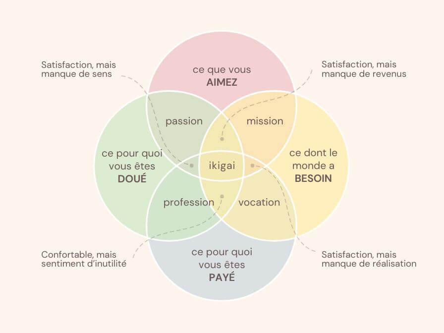 Schéma Ikigai