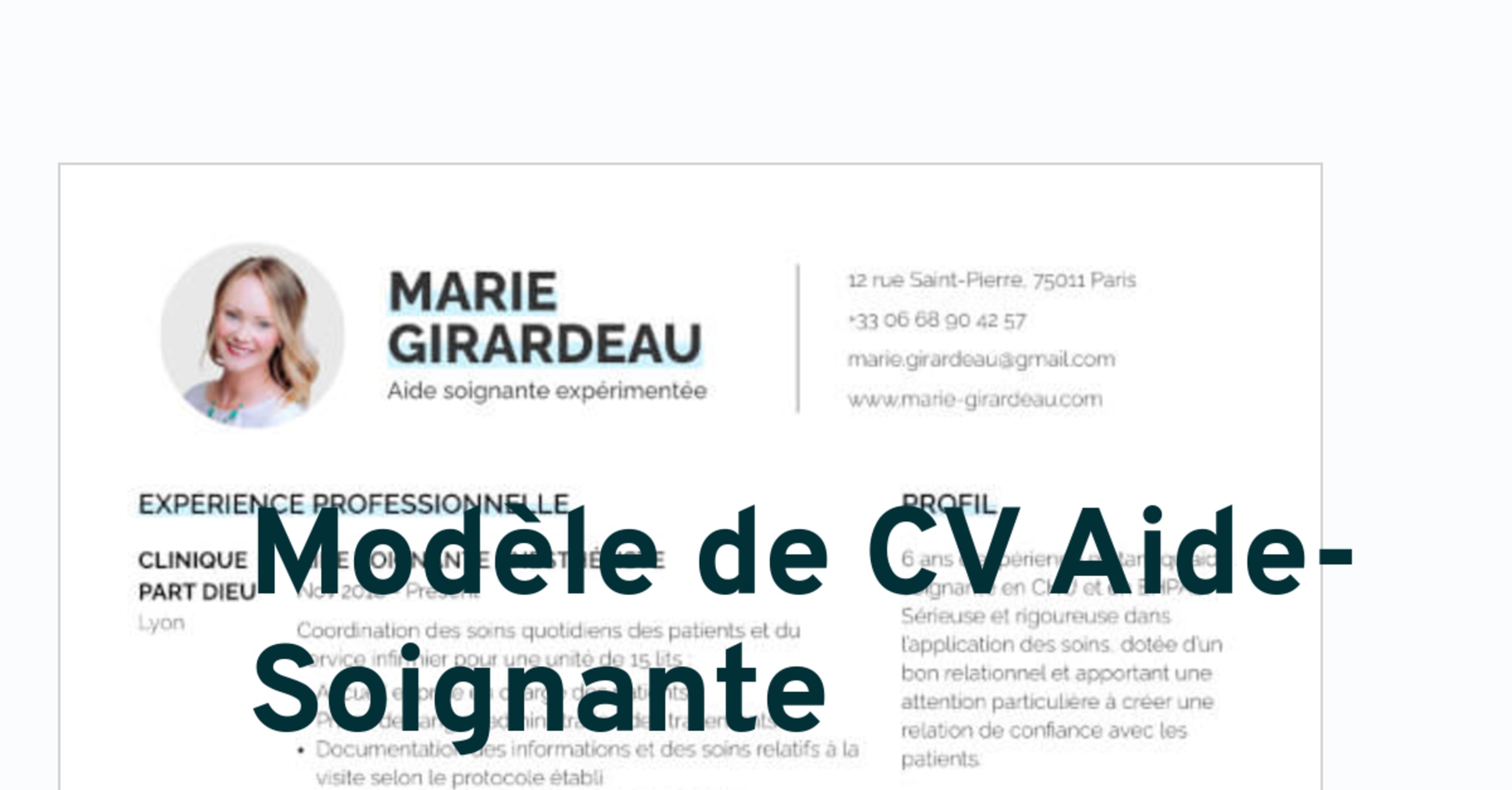 Model Train Cv List.pdf Modèle Cv Aide-Soignante PDF Téléchargeable - Rigueur