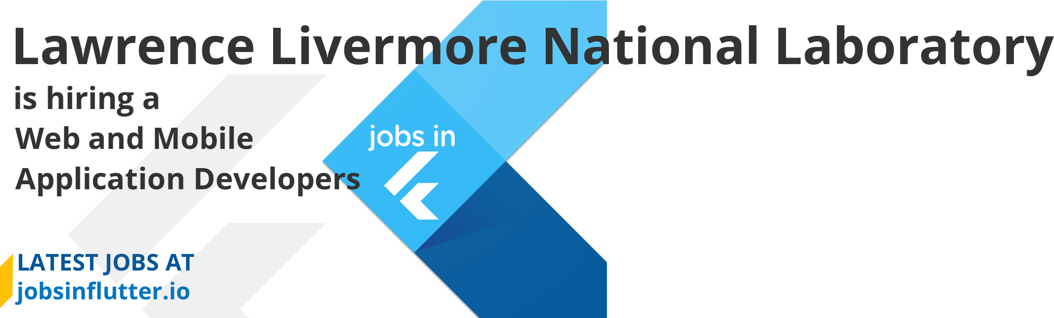 Lawrence Livermore National Laboratory Is Hiring A Web And Mobile Application Developers In Livermore Ca Us Jobs In Flutter