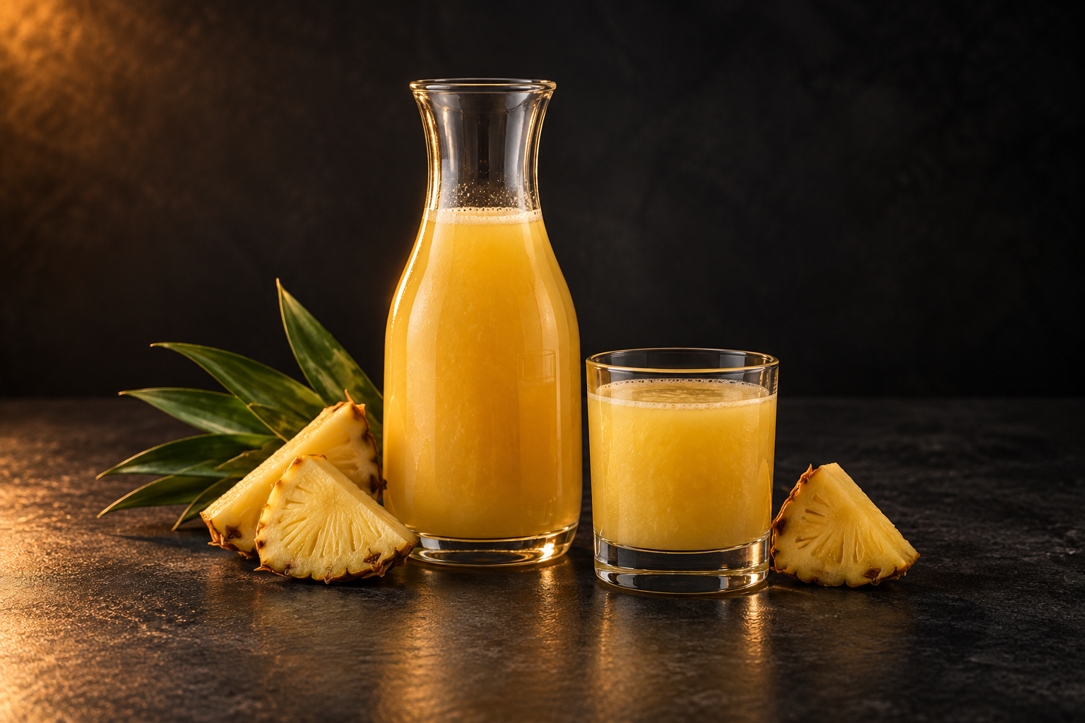 Suco de abacaxi