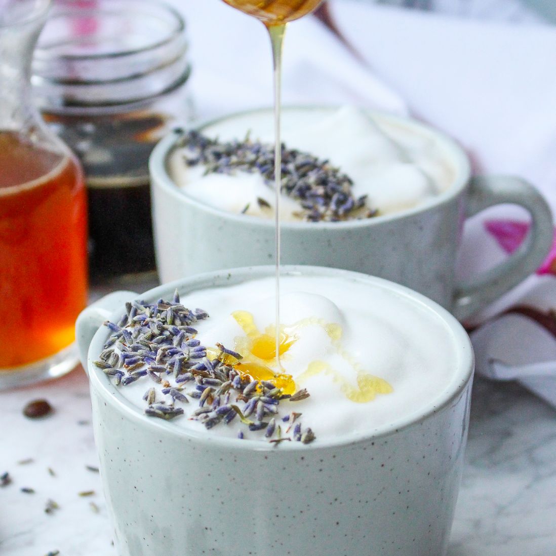 Honey Lavender Latte