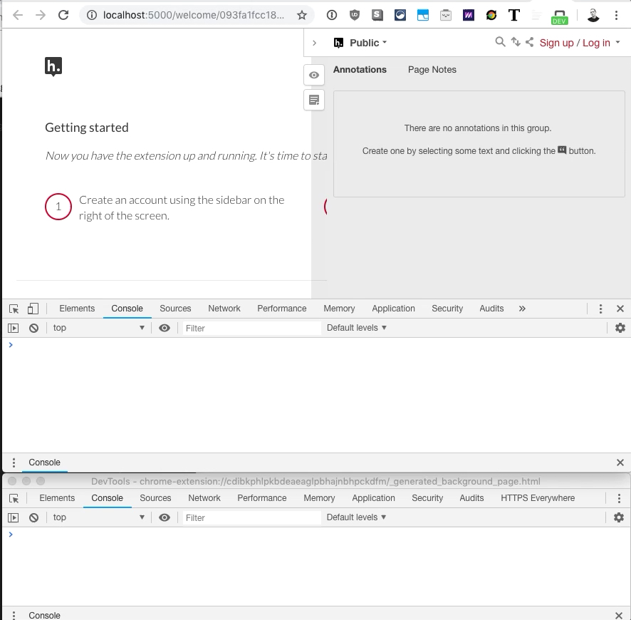 Hypothesis error preview