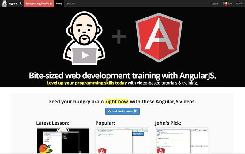 egghead.io gets a facelift