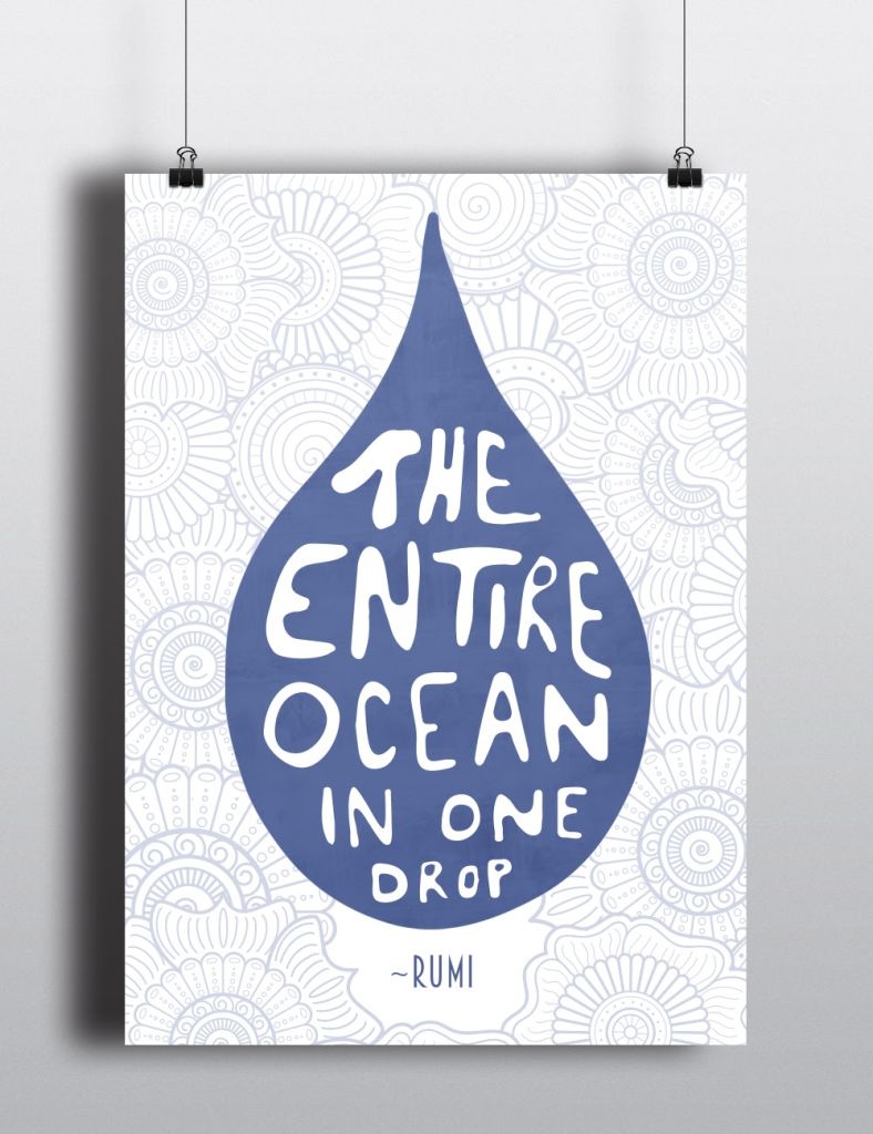 Rumi Poster Mockup