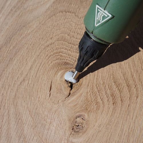knot filler fajavítás