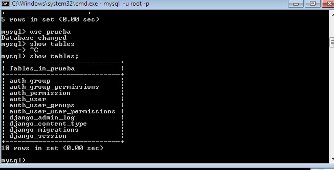 Conectar Mysql con Python & Django | John Serrano