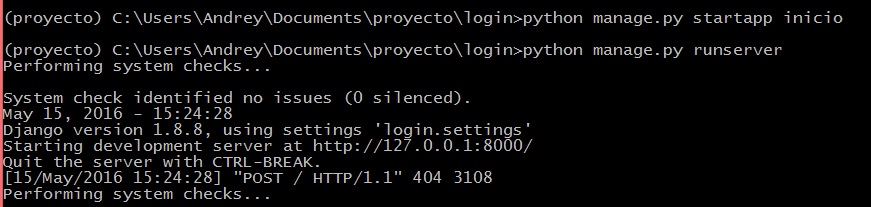 Login con python & Django | John Serrano