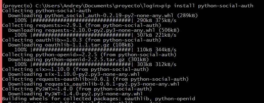 Login con Python Social Auth en Django | John Serrano