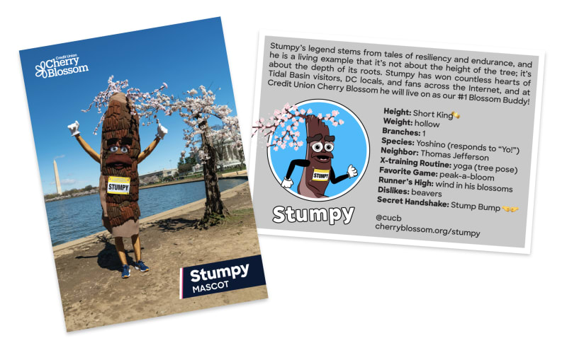 Stumpy trading card