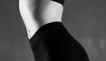 a close up of a person's stomach