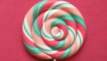 a close up of a candy