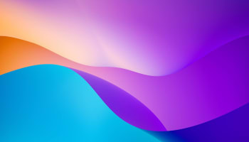 a colorful background with curved lines