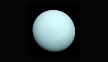 a white sphere with black background