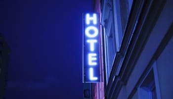 a sign on a building