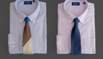 a pair of shirts with ties
