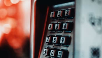 a close up of a keypad