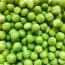 a pile of green peas