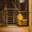 a mop and bucket in a room