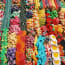 a large collection of colorful candy
