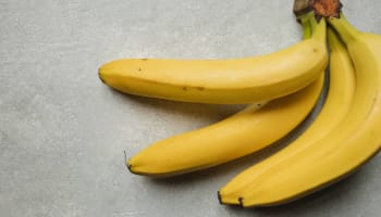 a bunch of bananas on a table