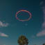 a circle in the sky