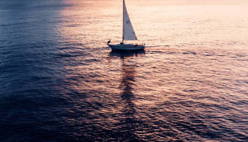 a sailboat in the water