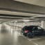 a car parked in a parking garage