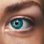 a close up of a person's eye