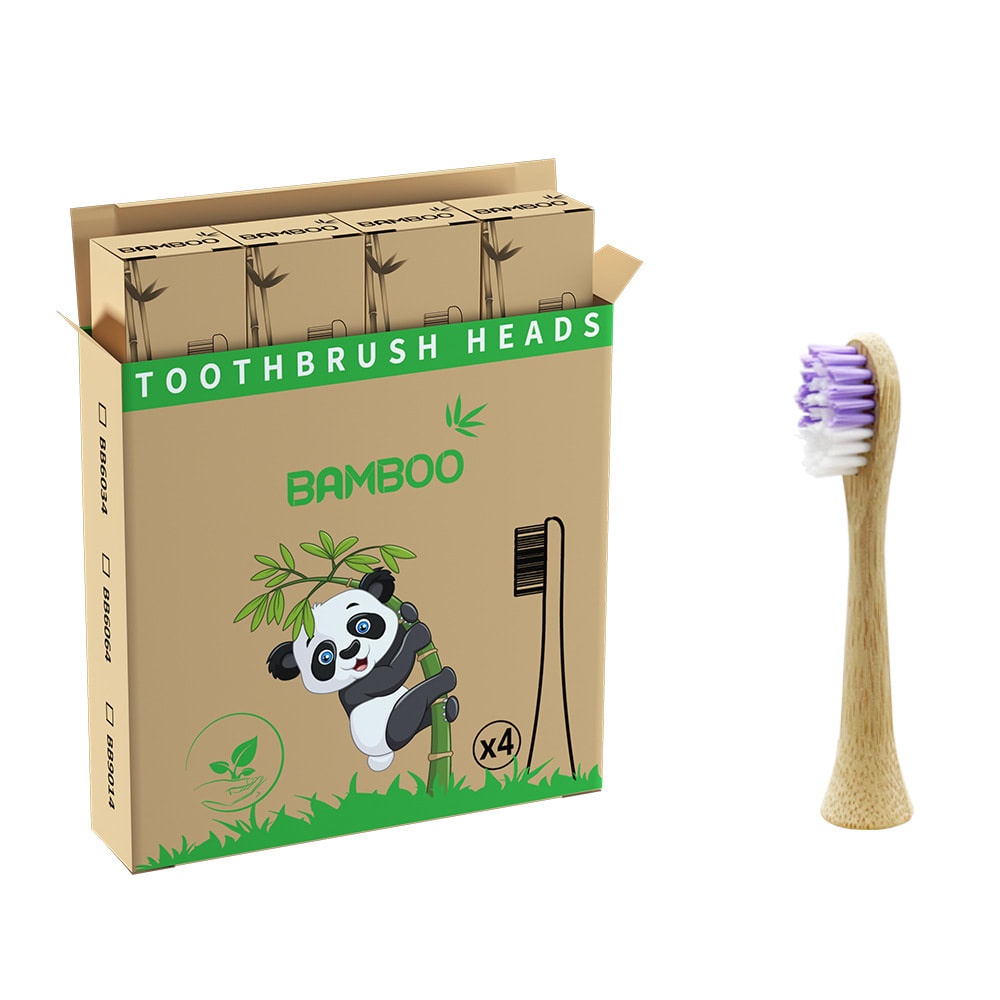 Tête de brosse à dents en bambou biodégradable en bambou convient à la brosse à dents électrique Philips – Image 15