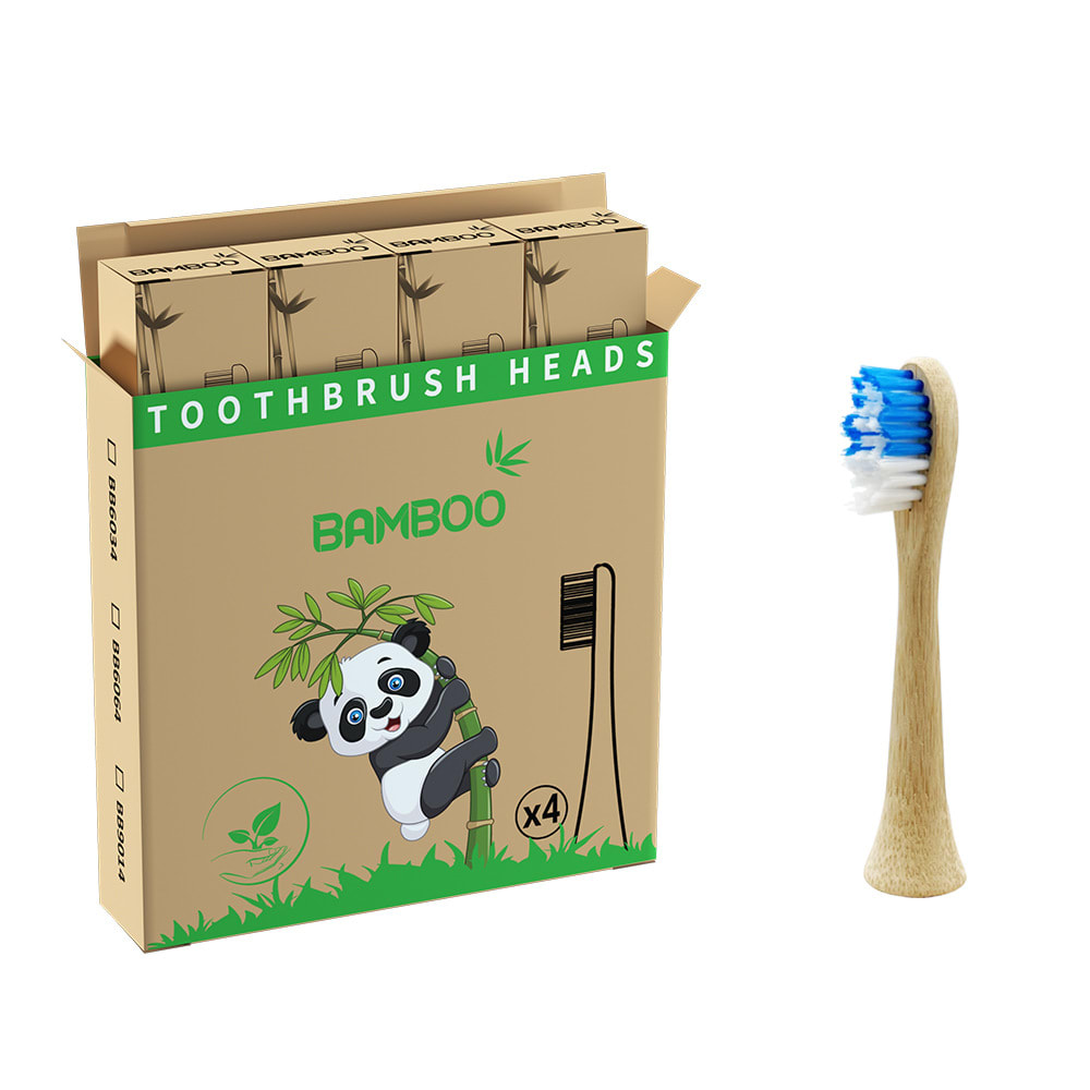 Tête de brosse à dents en bambou biodégradable en bambou convient à la brosse à dents électrique Philips – Image 14