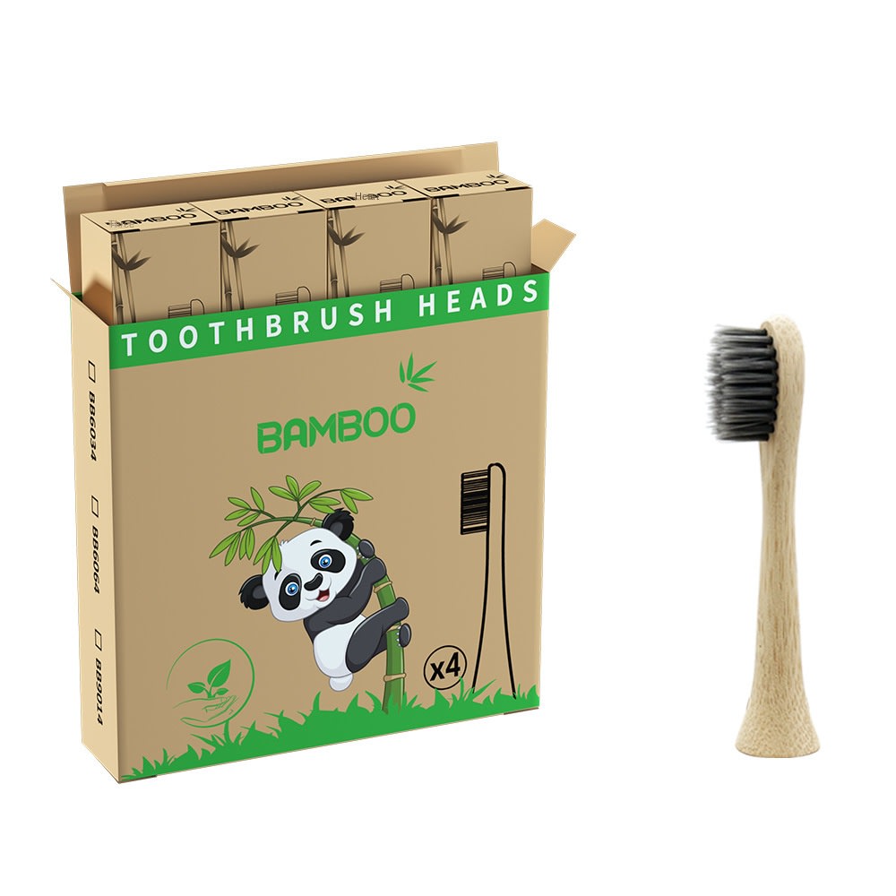 Tête de brosse à dents en bambou biodégradable en bambou convient à la brosse à dents électrique Philips – Image 12
