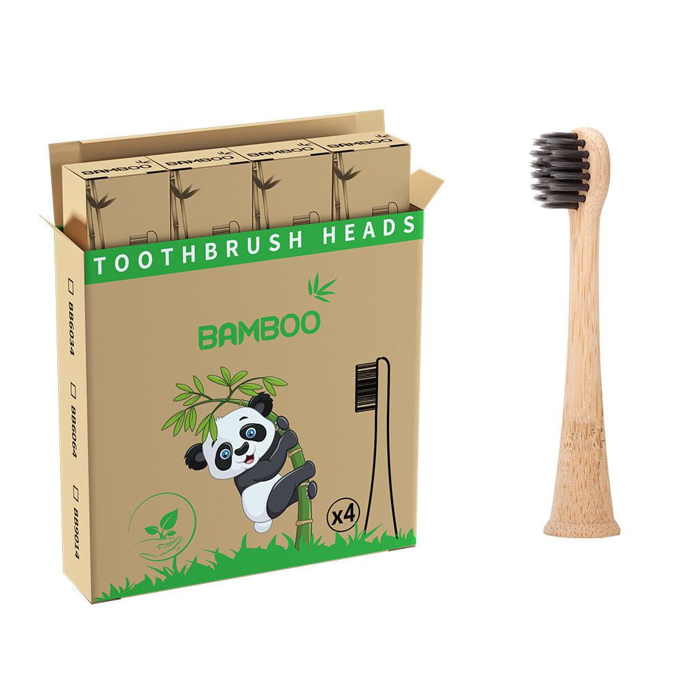 Tête de brosse à dents en bambou biodégradable en bambou convient à la brosse à dents électrique Philips – Image 8