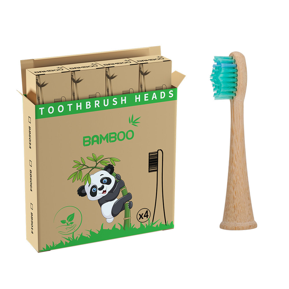 Tête de brosse à dents en bambou biodégradable en bambou convient à la brosse à dents électrique Philips – Image 6