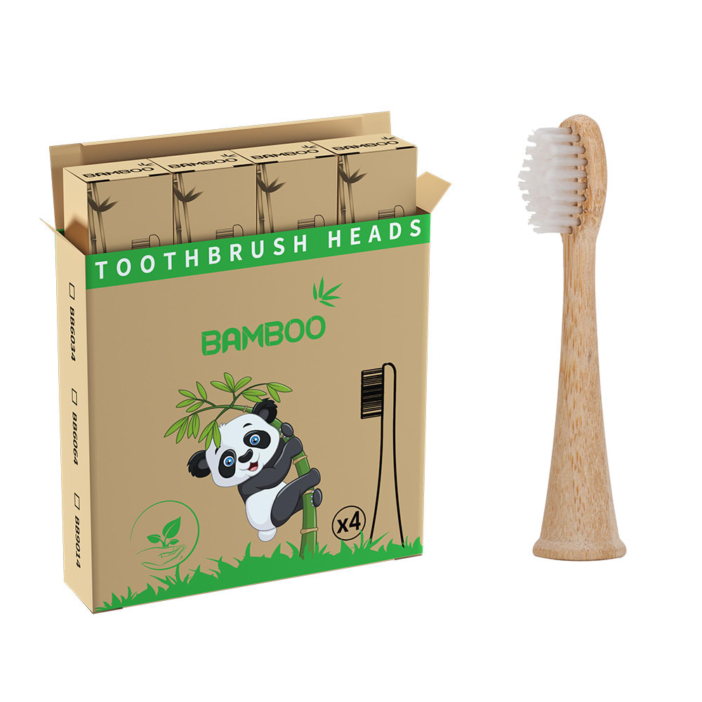 Tête de brosse à dents en bambou biodégradable en bambou convient à la brosse à dents électrique Philips – Image 7