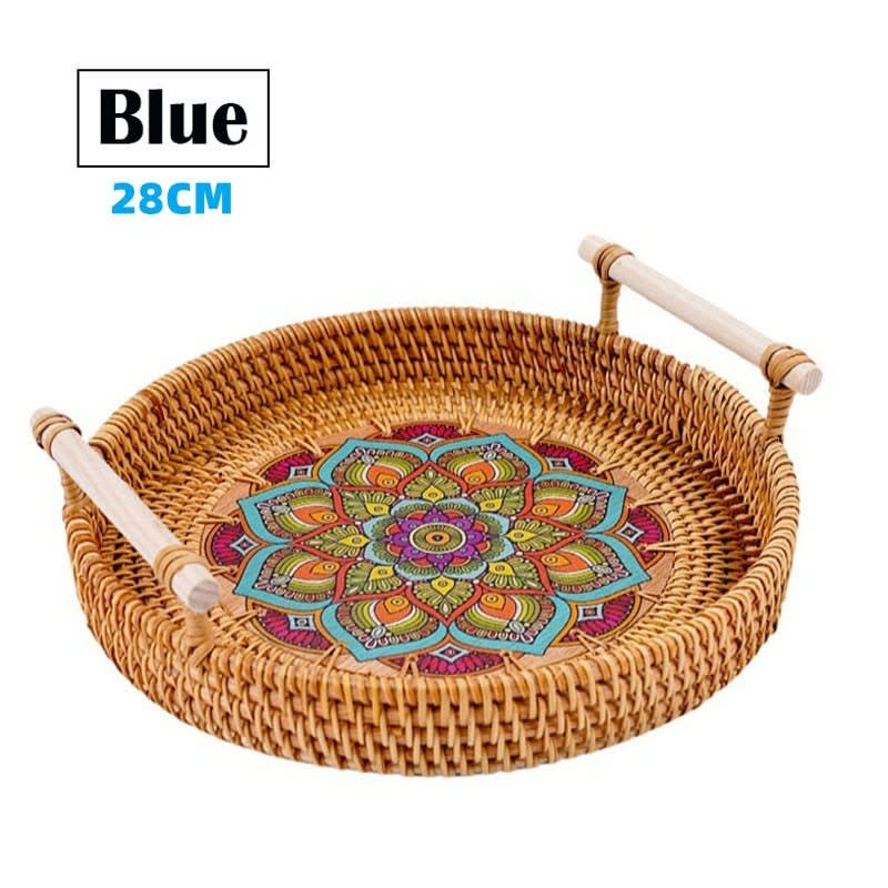 Vietnam Rattan and Bamboo Woven Fruit Tray - Image 13