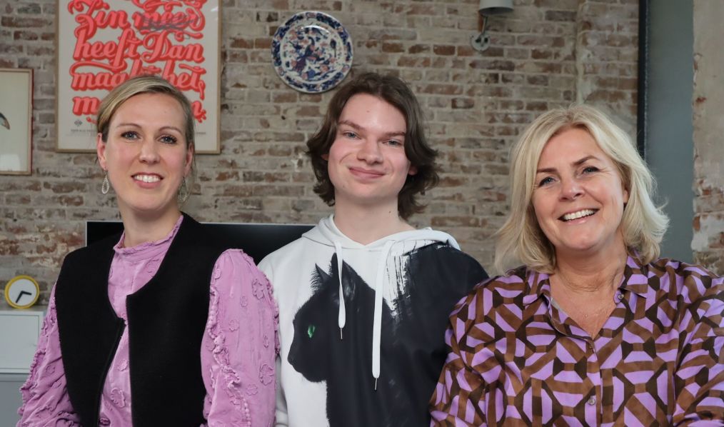 Irene Moors in gesprek met Luke en Marijke