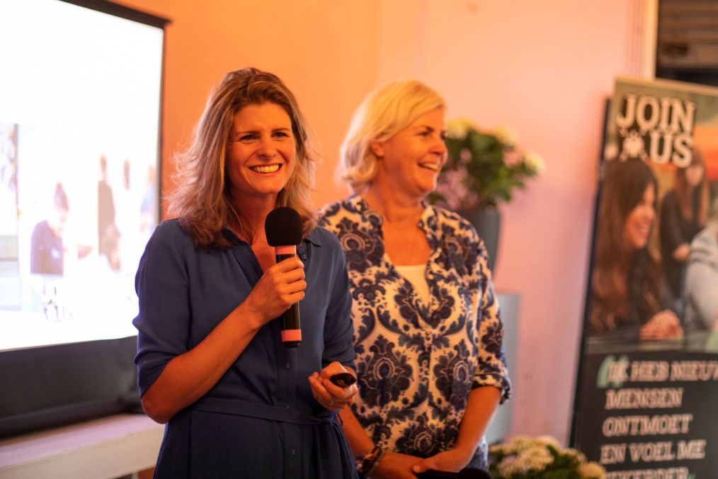 Jolanda van Gerwe en Irene Moors
