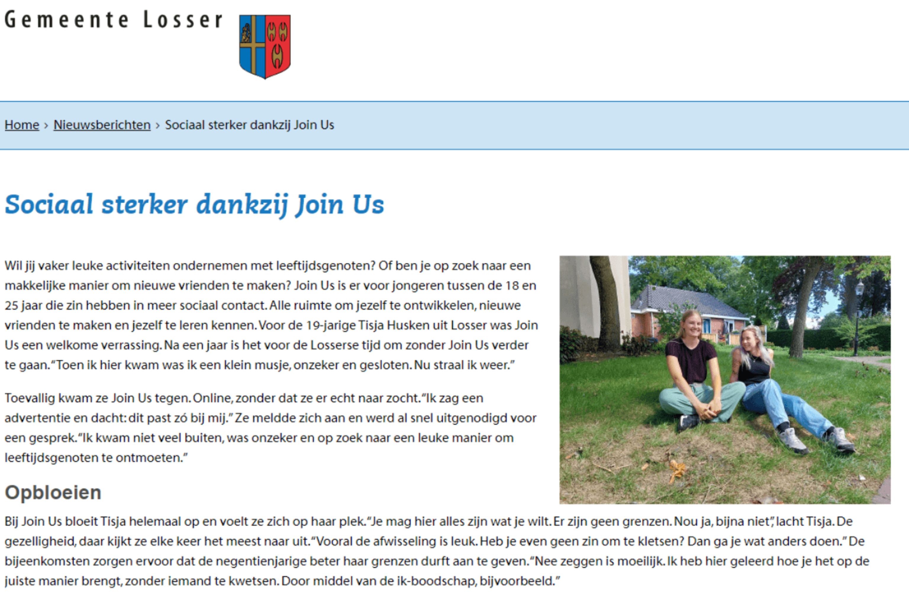 Gemeente Losser - Join Us start